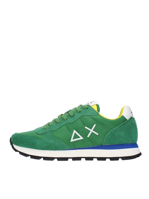 Sneakers in camoscio e tessuto SUN68 | Z34101VERDE PRATO
